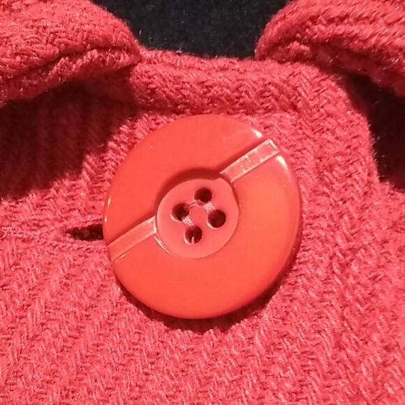 Ambition Red Medium Cropped Jacket M - Picture 5 of 8